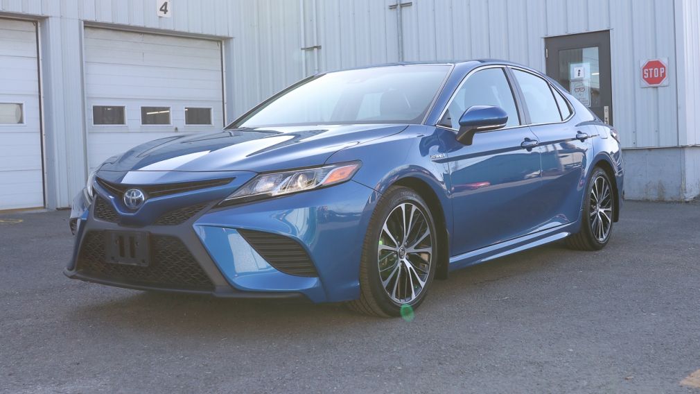 2018 Toyota Camry SE HYBRIDE | SIÈGES CHAUFF. // NAVI // CUIR // TOI #3