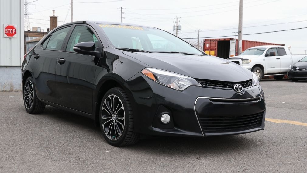 2016 Toyota Corolla S | MANUELLE - SIÈGES CHAUF - CAM. RECUL - BLUETOO #0