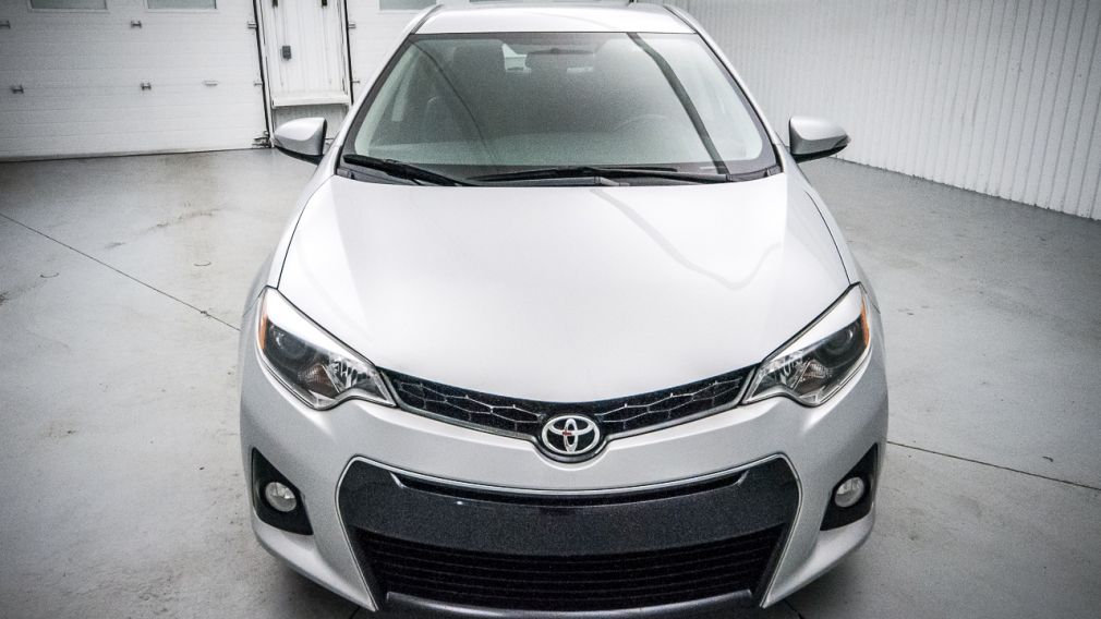 2015 Toyota Corolla S | AUTO // CUIR // FOGS // SIEGES CHAUF. #2