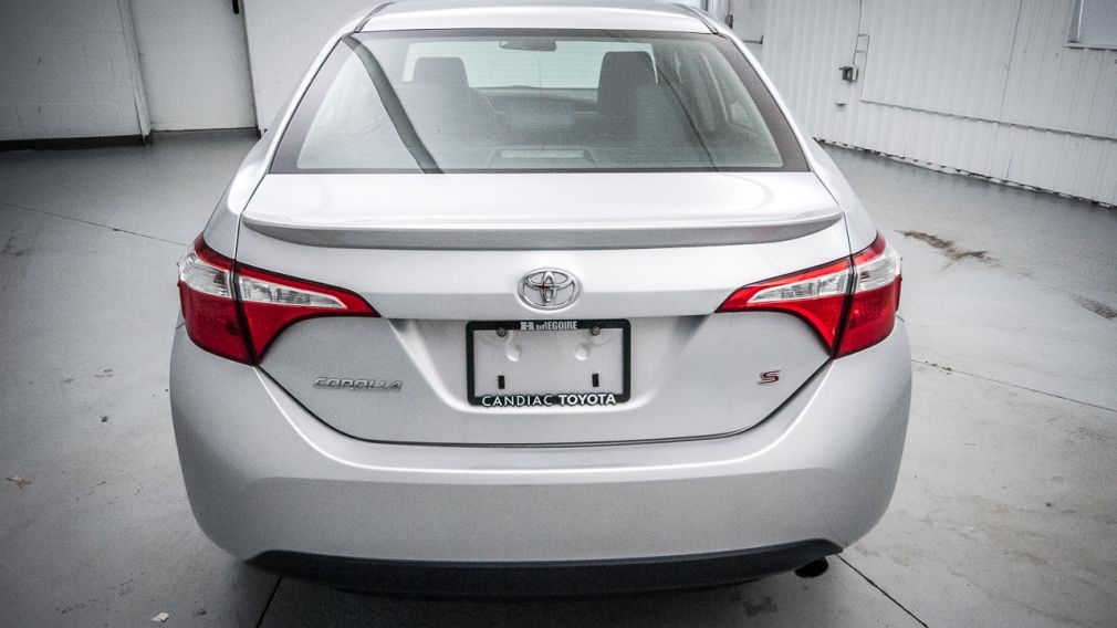 2015 Toyota Corolla S AUTO A/C CUIR #7