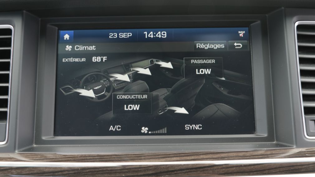 2015 Hyundai Genesis Premium A/C CUIR NAV CAMERA BLUETOOTH MAGS #18