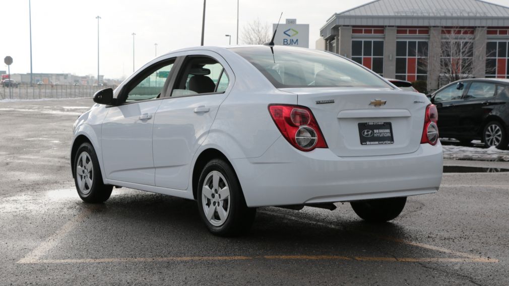 2013 Chevrolet Sonic LS MAN A/C BLUETOOTH ONSTAR #4