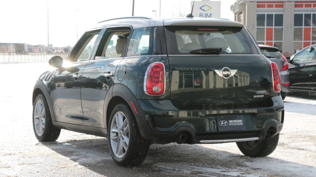 2012 Mini Cooper S ALL4 AWD MAN PANORAMIQUE CUIR SIEGE CHAUFFANT #5