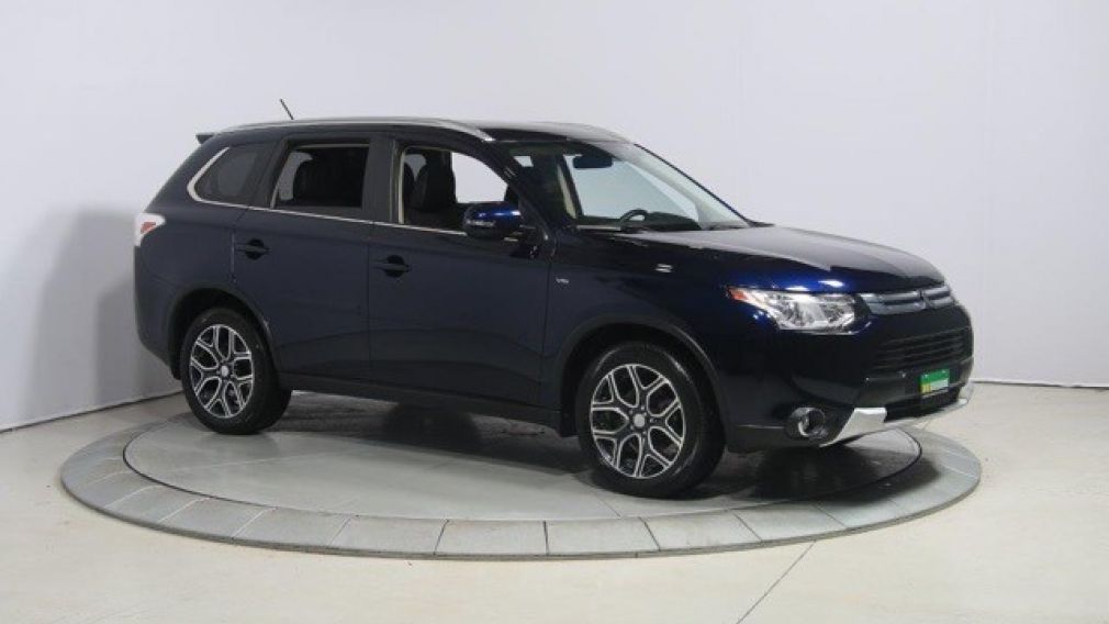 2015 Mitsubishi Outlander GT 4WD AUTO CUIR TOIT MAGS BLUETOOTH #0