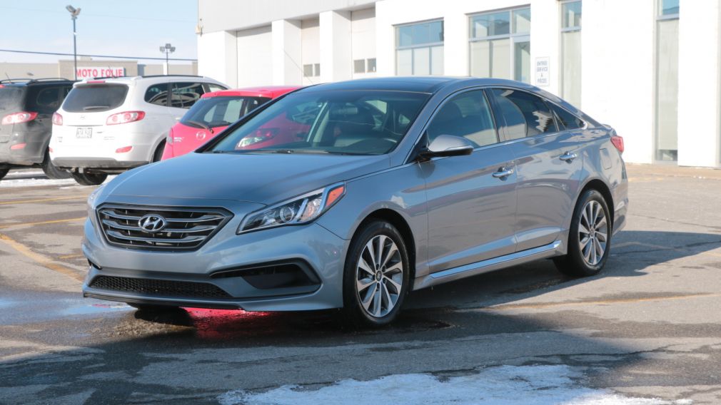 2015 Hyundai Sonata 2.4L Sport AUTO A/C TOIT MAGS BLUETOOTH CAM.RECUL #2