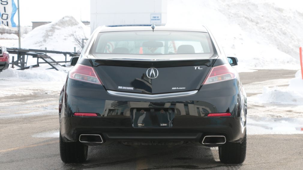 2013 Acura TL SH-AWD Elite PKG GPS Toit Cuir-Chauffant-Ventiler #5