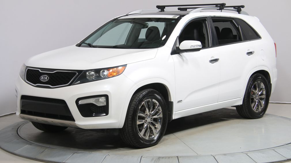 2011 Kia Sorento SX AWD GPS Pano Cuir-Chauf Bluetooth 7Pass #3