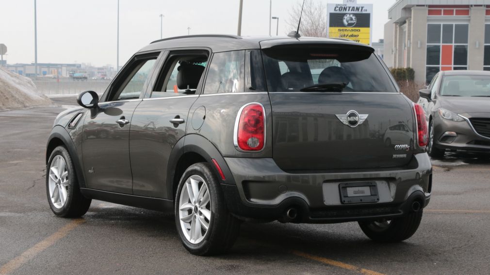 2012 Mini Cooper CONTRYMAN S Auto AWD Toit-Pano Cuir Bluetooth Fog #5