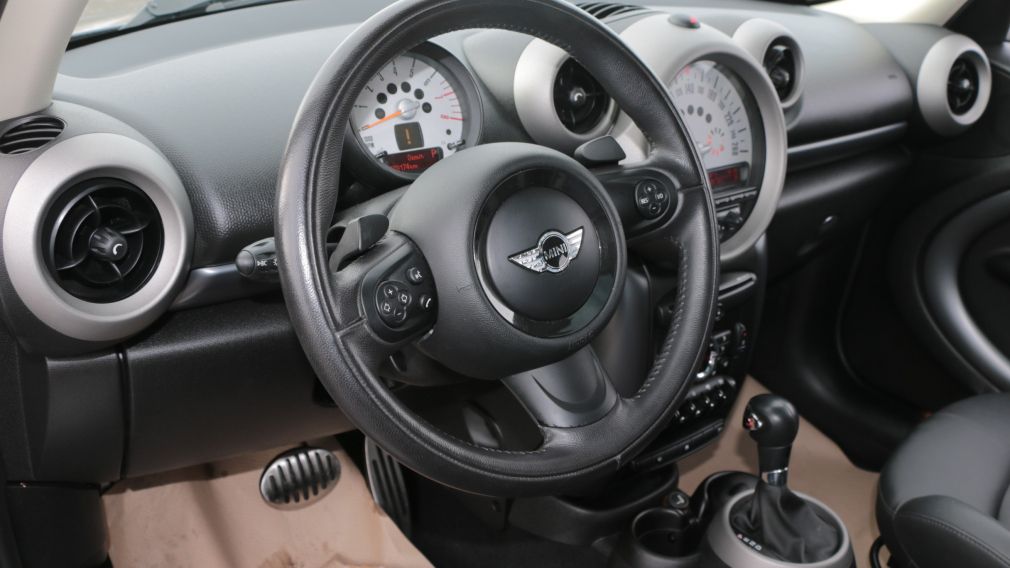2012 Mini Cooper CONTRYMAN S Auto AWD Toit-Pano Cuir Bluetooth Fog #9