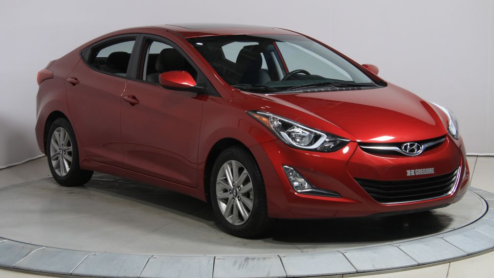 2014 Hyundai Elantra GLS TOIT BLUETOOTH BANC CHAUFFANT #0