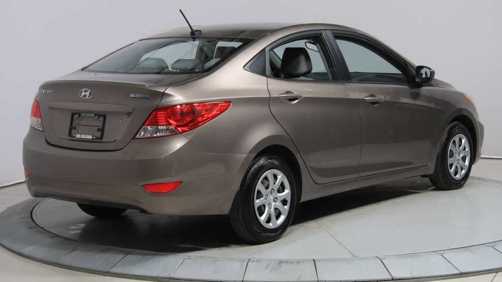 2013 Hyundai Accent GL AUTO A/C GR ÉLECT BAS KILOMÈTRAGE #7