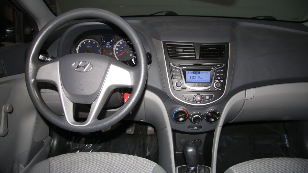 2013 Hyundai Accent L USB/MP3/CD Bas-Kilos Portes Elec Full Garanti #12