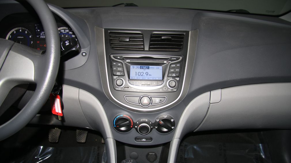 2013 Hyundai Accent L USB/MP3/CD Bas-Kilos Portes Elec Full Garanti #13