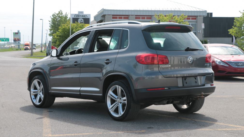 2013 Volkswagen Tiguan Highline R AWD AUTO A/C CUIR MAGS #4