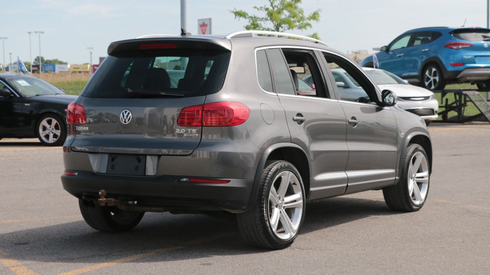 2013 Volkswagen Tiguan Highline R AWD AUTO A/C CUIR MAGS #7