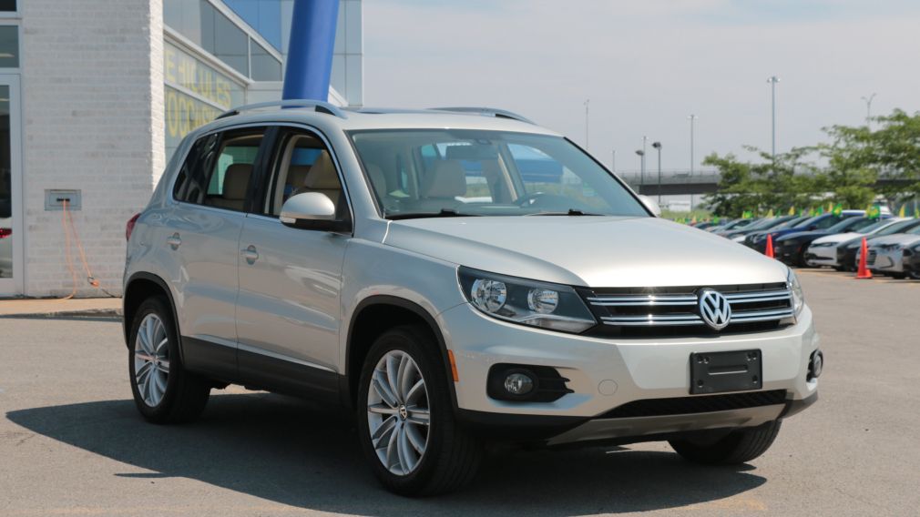 2012 Volkswagen Tiguan HIGHLINE AWD Cuir-Chauffant Pano Bluetooth #0