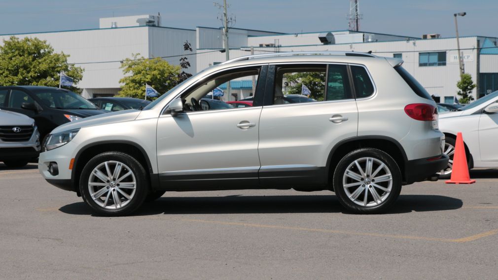 2012 Volkswagen Tiguan HIGHLINE AWD Cuir-Chauffant Pano Bluetooth #4