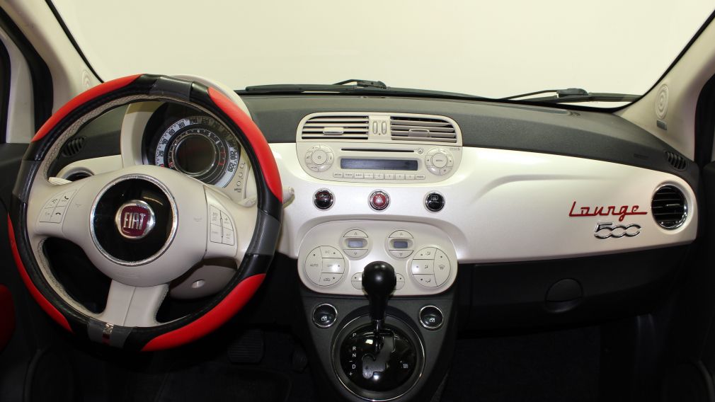 2012 Fiat 500 Lounge A/C toit ouvrant #11