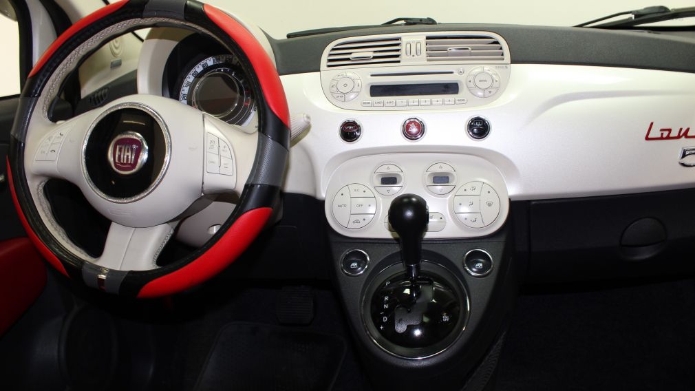 2012 Fiat 500 Lounge A/C toit ouvrant #12