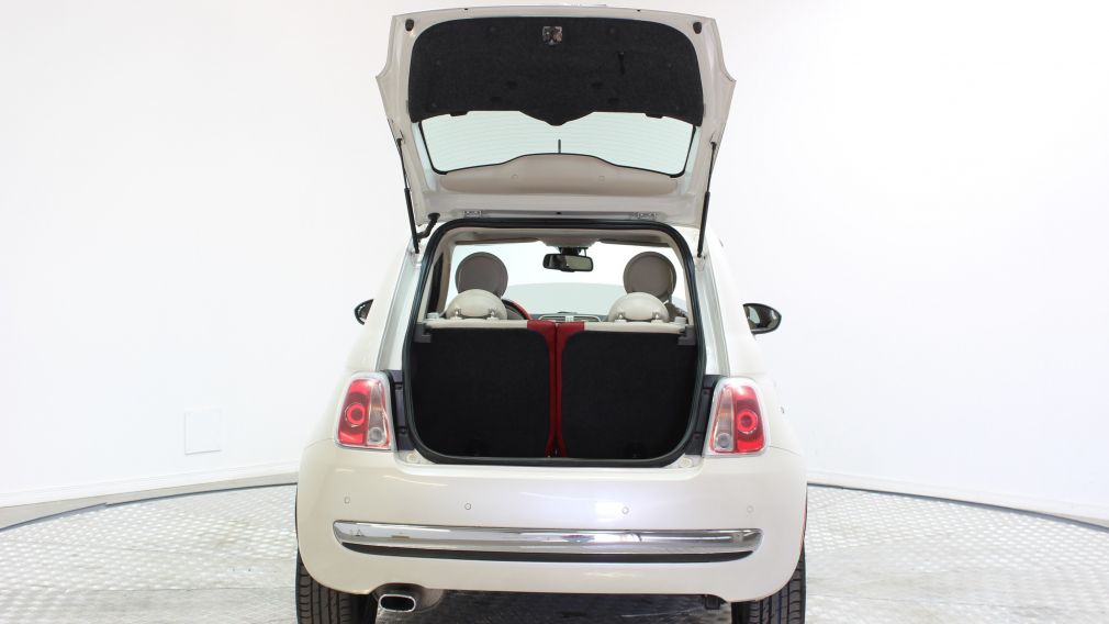 2012 Fiat 500 Lounge A/C toit ouvrant #26