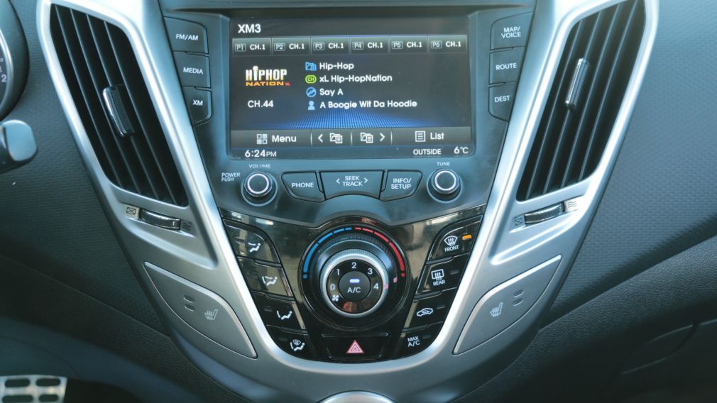 2012 Hyundai Veloster Tech Auto GPS Pano Cuir-Chauffant Bluetooth #16