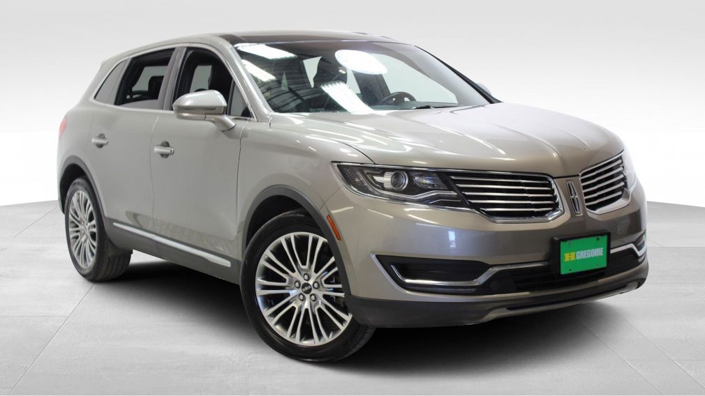 2016 Lincoln MKX RESERVE AUTO A/C CUIR TOIT PANO NAVIGATION CAMÉRA #0