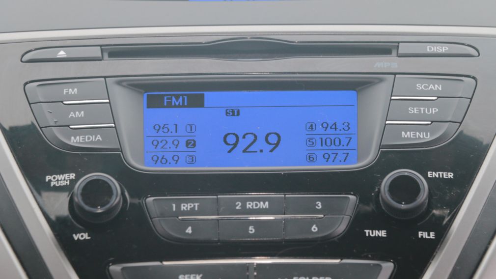 2013 Hyundai Elantra L AUTO BAS KILO MP3/AUX/CD #5