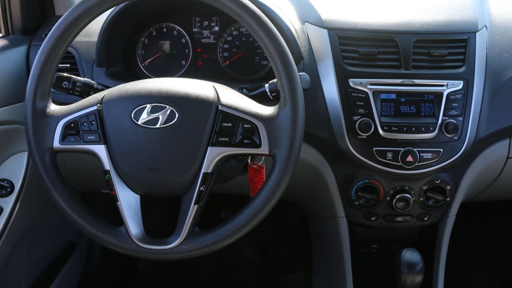 2016 Hyundai Accent GLS AUTO BLUETOOTH TOIT BANC CHAUFFANT MAGS #2
