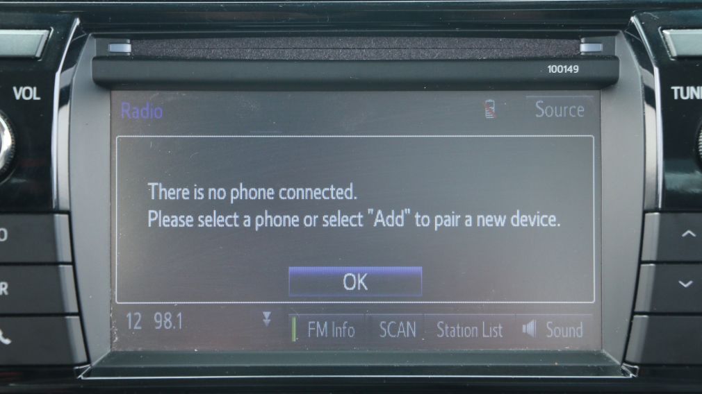 2015 Toyota Corolla LE CVT Sieges-Chauf Bluetooth Camera/USB #6