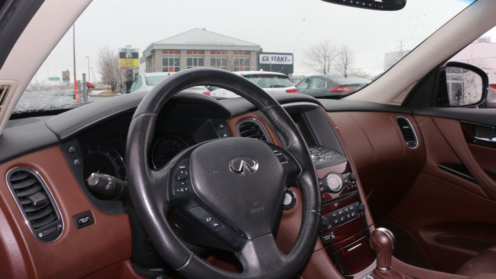 2014 Infiniti QX50 LTD AWD Sunroof Cuir-Chauf Bluetooth Cam-360 #15