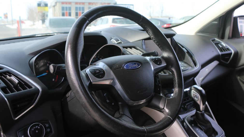 2013 Ford Escape SEL AWD Cuir-Chauf BiZone-A/C Bluetooth Cruise USB #16