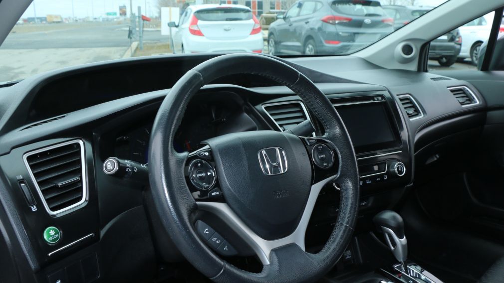 2014 Honda Civic EX CVT Sunroof Sieges-Chauf Bluetooth A/C Cruise #17