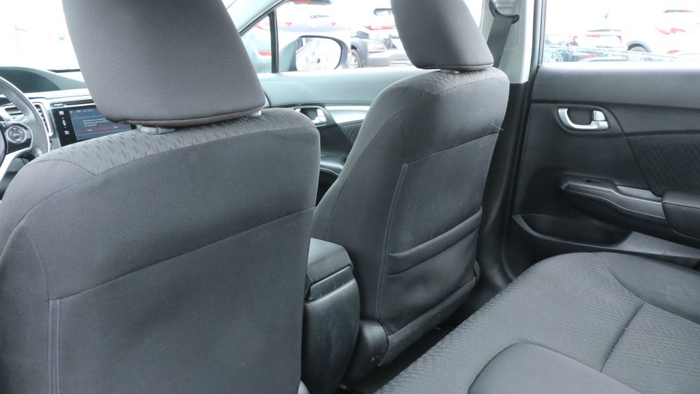 2014 Honda Civic EX CVT Sunroof Sieges-Chauf Bluetooth A/C Cruise #21