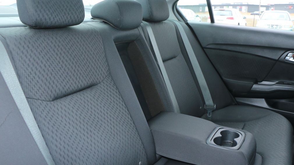 2014 Honda Civic EX CVT Sunroof Sieges-Chauf Bluetooth A/C Cruise #24