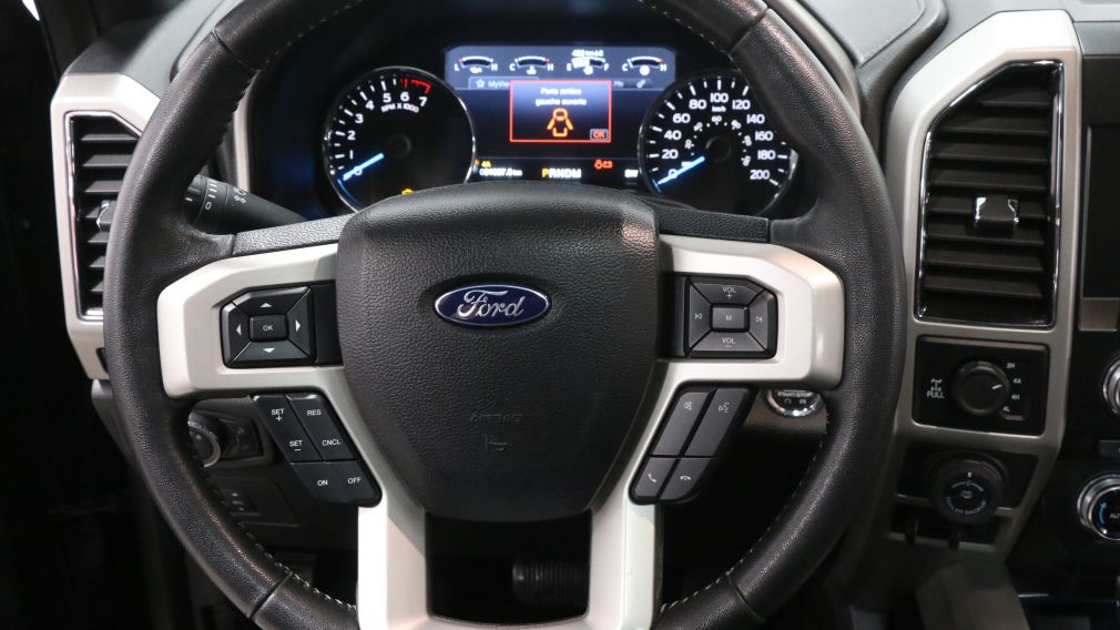 2017 Ford F150 Lariat 4X4 Sunroof GPS Cuir-Ventiler Bluetooth Cam #31