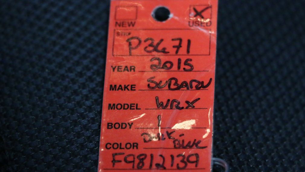 2015 Subaru WRX w/SPORT PACKAGE, CAMÉRA RECUL, SUSPENSION SPORT #32