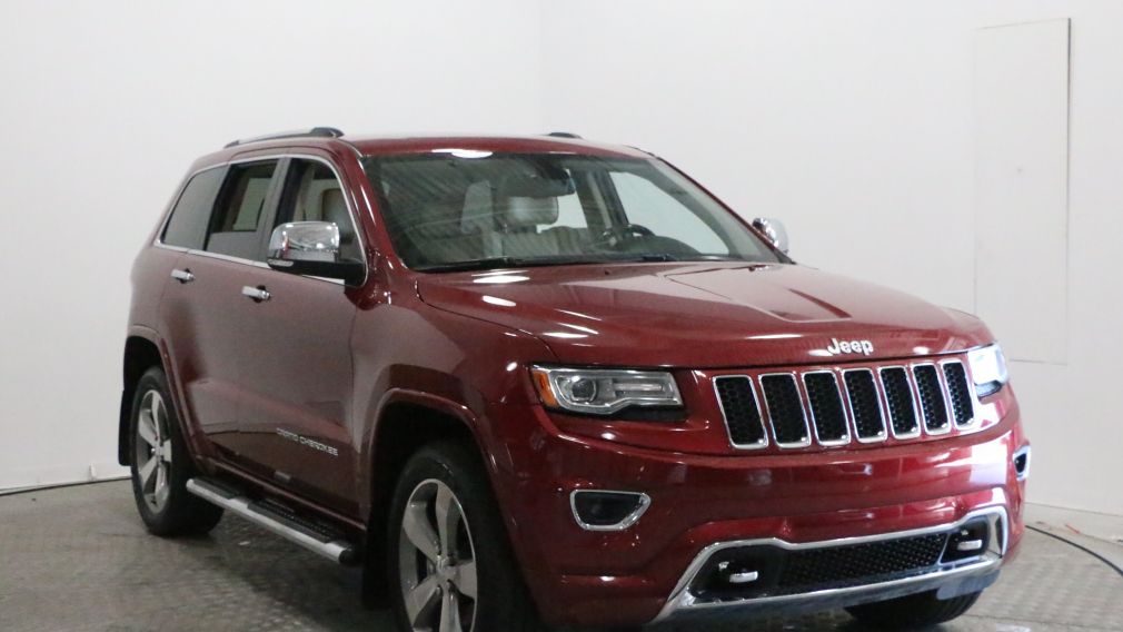 2014 Jeep Grand Cherokee OVERLAND V6 NAV ROOF LEATHER AWD 4X4 #0