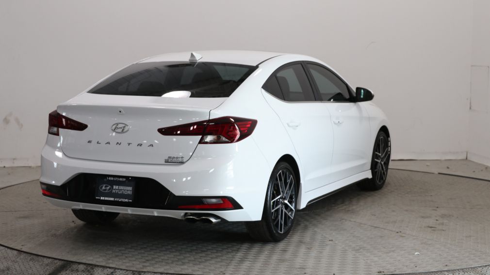 2020 Hyundai Elantra SPORT AUTO A/C CUIR GR ÉLECT TOIT MAGS CAM RECUL #5