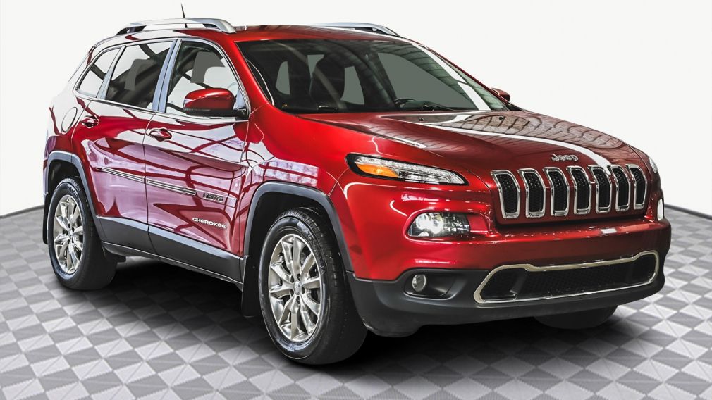 2015 Jeep Cherokee 4WD 4dr Limited CUIR NAVIGATION #0