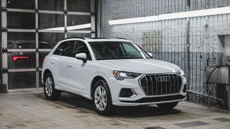 2021 Audi Q3 Komfort 45 TFSI quattro CUIR TOIT PANO BAS KILO                in Laval                