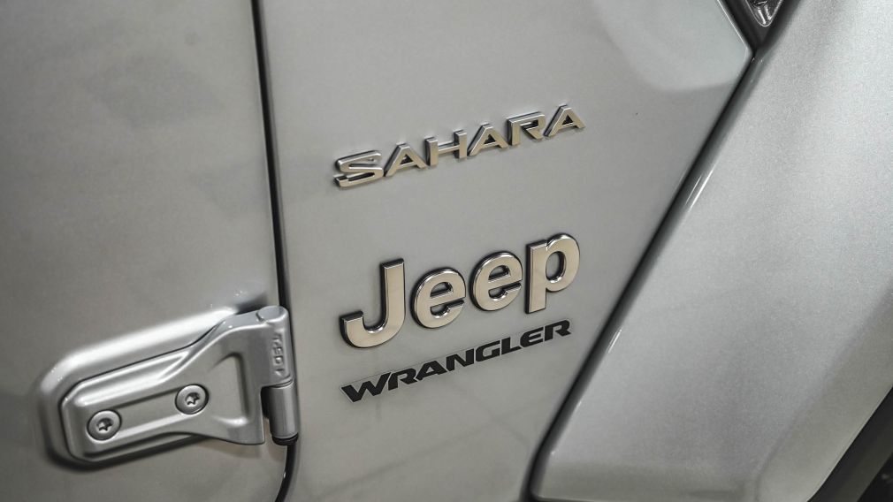 2023 Jeep Wrangler Sahara 4 Door 4x4 V6 TOIT COLOR MATCH #9