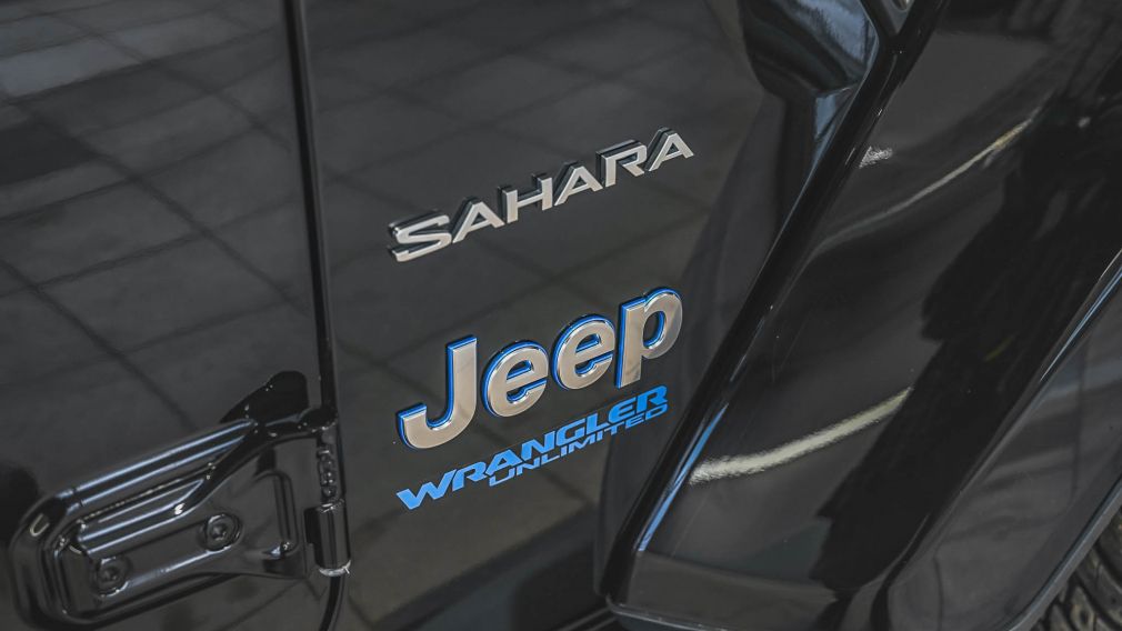 2021 Jeep Wrangler 4XE Unlimited Sahara 4x4 CUIR NAVIGATION GROUPE TE #9