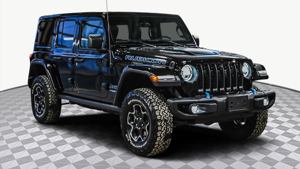 2021 Jeep Wrangler Unlimited Rubicon 4x4 4XE CUIR TOIT COULEUR CAMERA #0