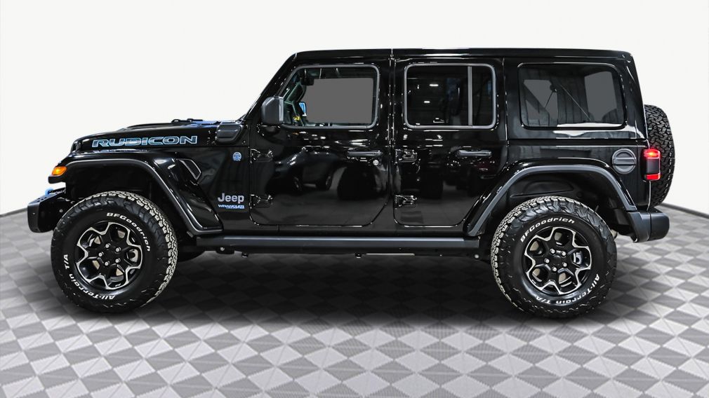 2021 Jeep Wrangler Unlimited Rubicon 4x4 4XE CUIR TOIT COULEUR CAMERA #4