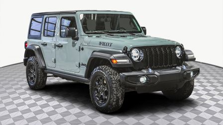 2023 Jeep Wrangler 4XE Willys 4 Door 4x4 NAVIGATION GR TEMPS FROID RE                à Lévis                