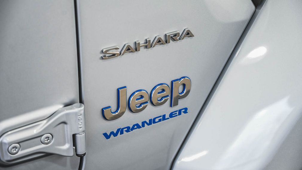 2023 Jeep Wrangler 4XE Sahara 4X4 CUIR  GROUPE TEMPS FROID COMME NEUF #10