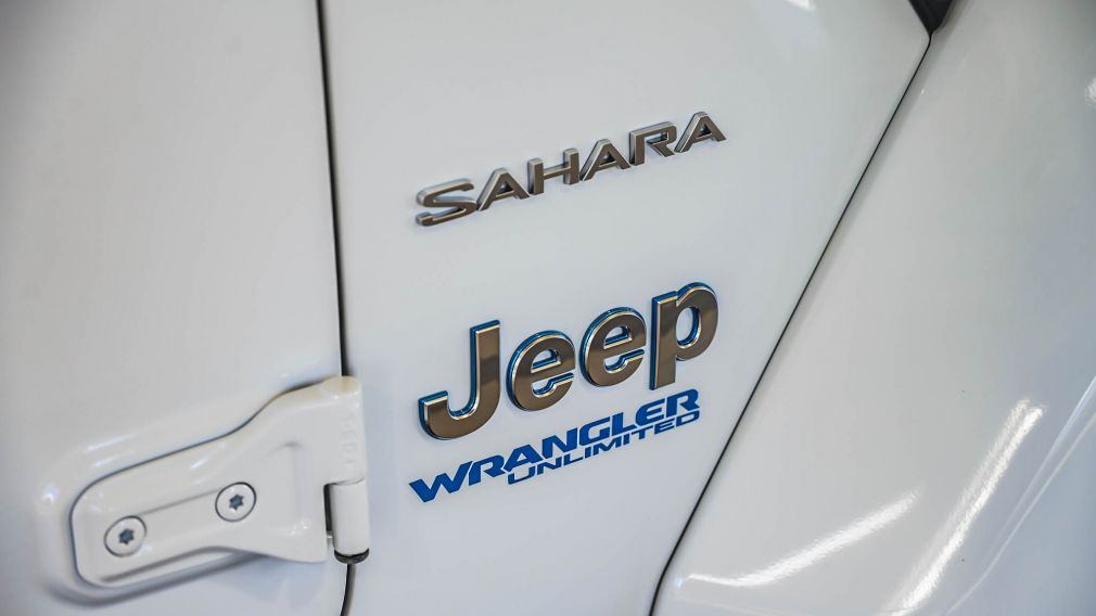 2021 Jeep Wrangler 4xe Unlimited Sahara 4x4 CUIR TOIT SKY ONE-TOUCH #10