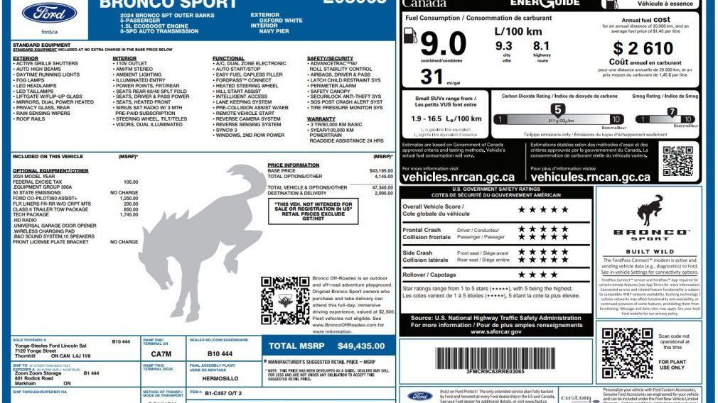 2024 Ford Bronco — photo 2