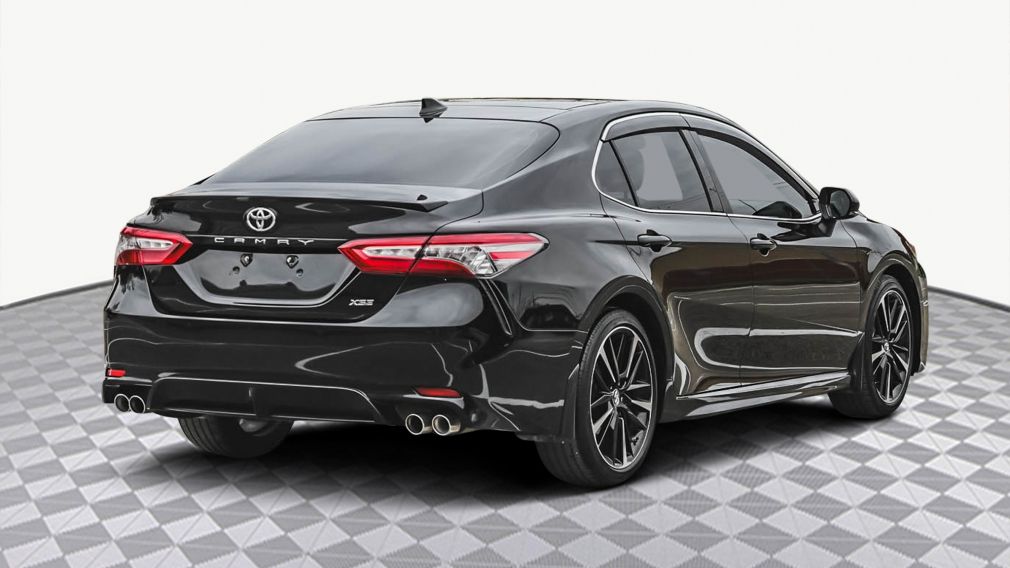 2018 Toyota Camry XSE AUTO CUIR ROUGE TOIT OUVRANT BAS KILO #6