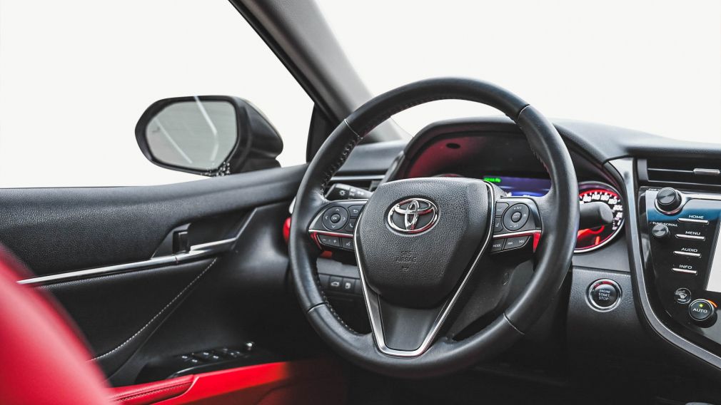 2018 Toyota Camry XSE AUTO CUIR ROUGE TOIT OUVRANT BAS KILO #19